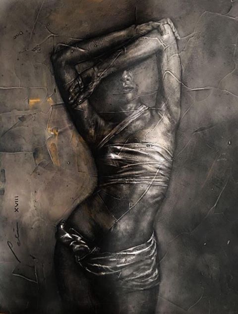 Mixed Media - Scar by Pelin Bayçelebi Demir